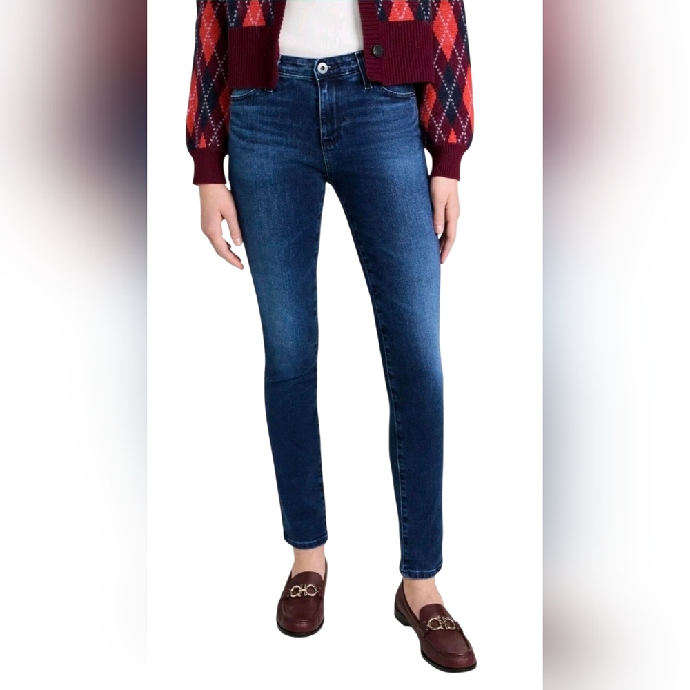 AG Adriano Goldschmied Prima Cigarette Leg Mid-rise Jean Stretch Casablanca 25 - Picture 11 of 12